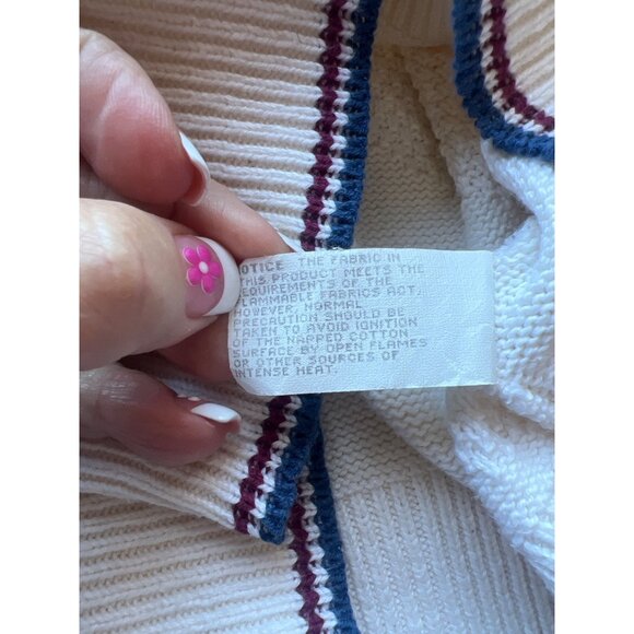 Pinnacle Vintage Mens Embroidered 3D Golf Sweater Size M - Picture 8 of 8